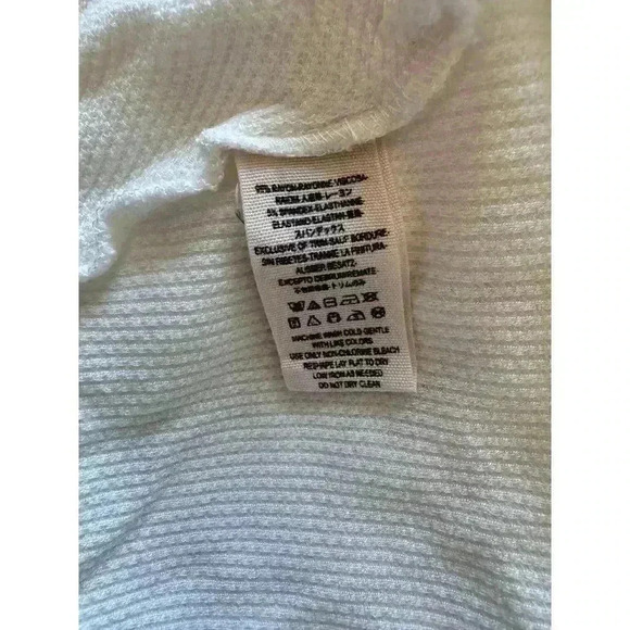 Free People Light Cream Long Sleeve Tunic with Cutout Detail - Picture 6 of 7